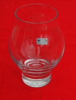Gral Kristallglas Vase 15 cm mundgeblasen Blumenvase Deko 8,- - Flensburg