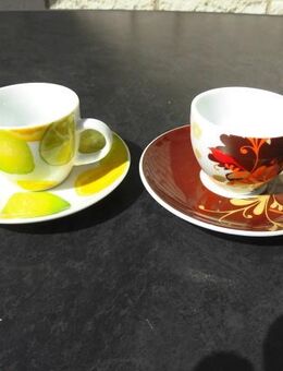 Porzellan Espressotassen Mokkatassen Nana 2 Tassen zus. 3,- - Flensburg