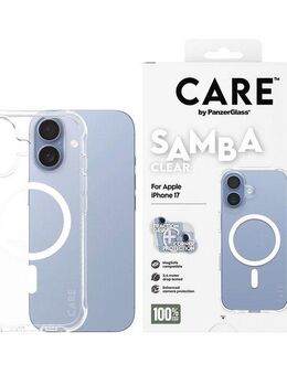 CARE by PanzerGlass Handyhülle Samba MagSafe Case für Apple iPhone 17, Backcover, Schutzhülle, Handyschutzhülle, Case, Schutzcase, stoßfest