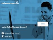Junior Sales Manager (m/w/d) - Herrstein