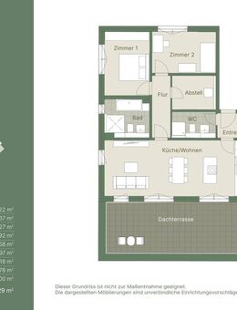 **Penthouse-Wohnung mit Blick ins Grüne und Süd-Ausrichtung** - Stein (Bayern)