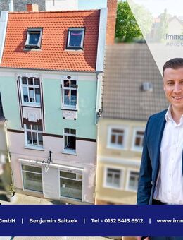 Modernisiertes Wohn- & Geschäftshaus im Zentrum von Calbe/S.! - Calbe (Saale)