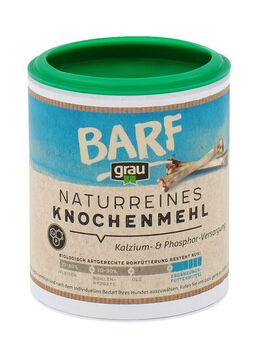 GRAU Knochenmehl - Sparpaket: 4 x 400 g