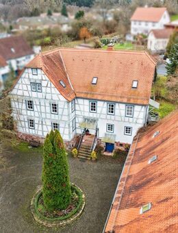 Denkmalgeschützte Mühle mit modernem Wohnkomfort auf ca. 6.000 m² Grundstück in Bad König - Zell - Bad König