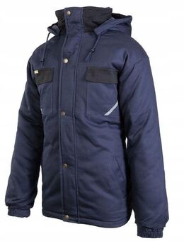 Premium Edition isolierte Winterjacke mit Reflektoren Kapuze Design 2 - Wuppertal