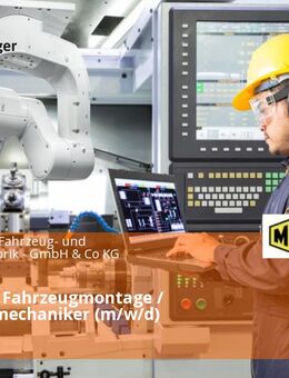Fachkraft Fahrzeugmontage / Industriemechaniker (m/w/d) - München