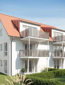 EG-Wohnung Nr. 1 (Haus 1) mit Gartenanteil - Langenbrettach