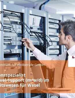 Applikationsspezialist Second-Level-Support (m/w/d) im Gesundheitswesen für Wesel - Wesel