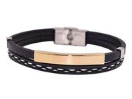 Firetti Lederarmband Schmuck Geschenk Armschmuck ID-Armband- Optik, Made in Germany