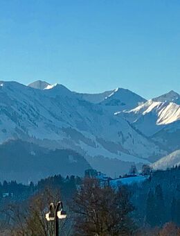 Penthousewohnung über den Dächern von Sonthofen mit traumhaften Bergblick in zentrumsnaher Lage - Sonthofen