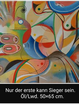 Nur der erste kann Sieger sein. - Nürnberg