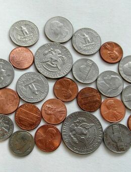 USA diverse Münzen Lot - Aachen