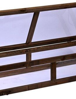 dobar Anzuchtdeckel Frühbeet-Aufsatz als Ergänzung zum dobar-Hochbeet, LxBxH: 117x40x22 cm