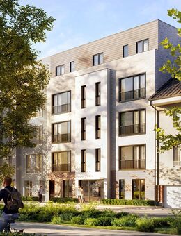 Lichtdurchfluteter 3-Zimmer-Neubau mit Südbalkon - Hamburg