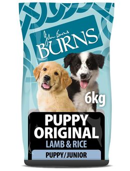 Burns Puppy Original - Lamm & Reis - Sparpaket: 2 x 6 kg