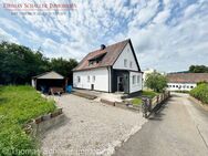 Schönes EFH auf einem Eckgrundstück mit Garten, Terrasse und Garage - Greding