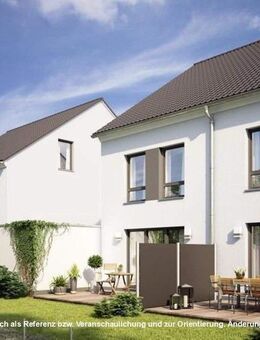Neubau-Doppelhaushälfte mit Satteldach nach EH 40 Effizienzstandard! - Hahnheim