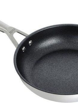 NINJA Bratpfanne Ninja ZEROSTICK Edelstahl-Pfanne C600DE, Edelstahl (1-tlg), Edelstahl mit Aluminiumbeschichtung für Braten bei hohen Temperaturen