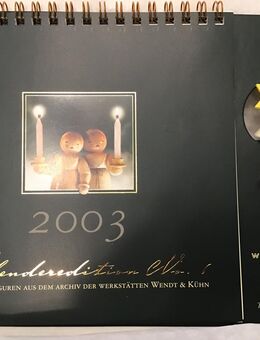 Wendt & Kühn seltene Kalenderedition 2003 mit Sternkind Erzgebirge - Meerbusch