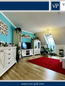 Schöne und helle Dachgeschosswohnung mit Blick über Meppen/ Esterfeld - Meppen