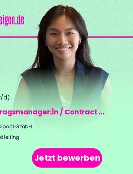 Vertragsmanager:in / Contract Manager (m/w/d) Werkstätten - Hamburg