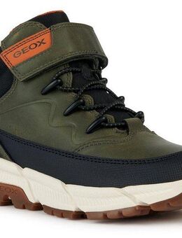 Geox J FLEXYPER PLUS BOY ABX Winterboots Sneaker mit Geox Spezial Membrane, Größenschablone zum Download