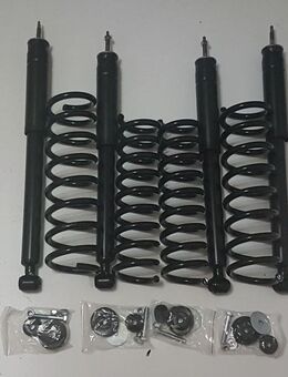 Fahrwerk Serienfahrwerk Standardfahrwerk Mercedes Benz C-Klasse C Klasse W202 S202 Federn Stoßdämpfer Domlager Staubschutz neu - Großbeeren