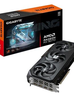 Gigabyte Radeon RX 9070 GAMING OC 16G Grafikkarte - 16 GB GDDR6, 256 Bit, PCI-E Grafikkarte
