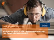 Anlagenmechaniker SHK / Kundendienstmonteur Energietechnik West (m/w/d) - Mannheim