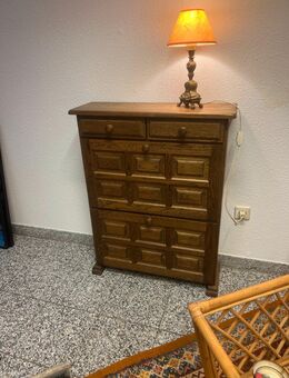 → Kommode, Sideboard, Schrank, Holzkommode H96xL74xB25cm. - Überlingen Zentrum