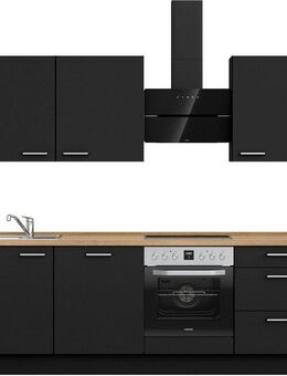 nobilia® Küchenzeile "Touch II", vormontiert, Ausrichtung wählbar, Breite 240 cm, wahlw. mit E-Geräten