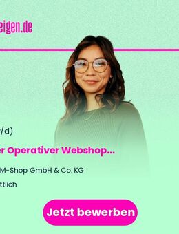 Leiter Operativer Webshop (m/w/d) - Wittlich