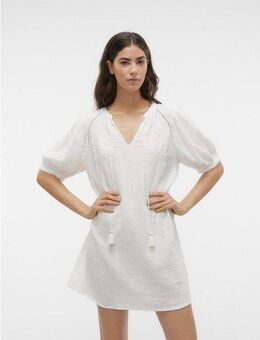 Vero Moda Tunikakleid VMKISY 2/4 SLEEVE TUNIC WVN BTQ Sommerkleid