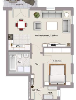 Mitten in Würzburg - und doch ruhig! - Würzburg