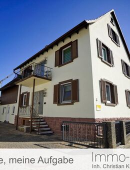 Interessantes Zweifamilienhaus in angenehmer Lage von Kehl-Kork - Kehl