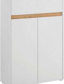 INOSIGN Schuhschrank City/Giron, modernes Schuhregal, Schrank für 16 Schuhe, Schuhkommode eine Schublade und vier Schuhfächer, viel Stauraum, 93 cm breit