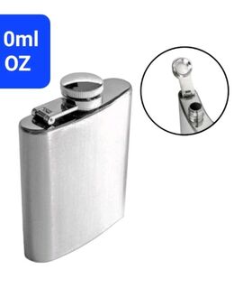 Flachmann 110ml 4OZ Hip Flask Edelstahl Taschen Alkohol Flasche 16,90 €* - Villingen-Schwenningen