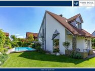 Wohnen wie im Urlaub - Einzigartiges Traumhaus mit Pool, Gartenidylle und stilvollem Wohnambiente - Neuendettelsau