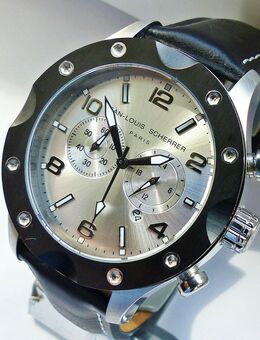Jean-Louis-Scherrer Paris Ceramic Chronograph Herren Armbanduhr Neu Ungetragen - Kamp-Lintfort