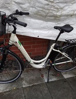 Verkaufe E Bike Damen Zündapp Z 510 28`` 3 Gang Nabenschaltung Weiß , mit F. Anhänger neu 29 Km gefahren 650 € - Buchholz (Nordheide)