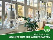 TOP LAGE | Denkmalperle mit Blick ins Grüne, sonnigem Wintergarten, Einbauküche und mehr - Leipzig