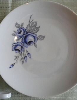 Mitterteich,Bavaria-Kaffeeservice-9-teilig,Weiß,Bunt,Blumen,Alt,ca. 60/70er Jahre - Linnich