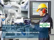 Mitarbeiter Montage / Elektronik (m/w/d) - Gütersloh