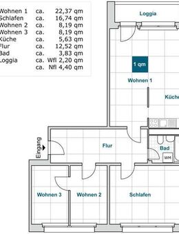 Schöne Wohnung sucht Mieter: 4-Zimmer-Wohnung für Ihre Familie - Dresden