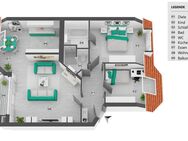 Dachgeschoss Wohnung in ruhiger und begehrter Lage mit Dachloggia. - Essen