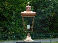Außenlampe auf Sockel - 70 cm - Messing und Kupfer - Heek