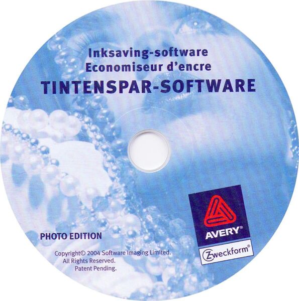 AVERY Tintenspar-Software / Photo-Edition "CD-Rom" - Andernach