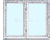 Kunststofffenster Fenster auf Lager abholbar 150x130 cm 2-flg. 3-fach Verglasung - Essen