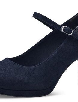 Tamaris Spangenpumps mit Metallic-Applikation an der Ferse und Absatz