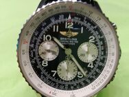 rep.Breitling Navitimer 01 Swiss Valjoux 7750 Automatic lederband schwarz mit faltschliesse - Wadern Zentrum